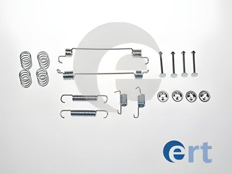 Монтажний комплект гальмівних колодок FORD KA, DACIA SANDERO, PEUGEOT 206, ERT (310028) Монтажний комплект гальмівних колодок FORD KA, DACIA SANDERO, PEUGEOT 206, ERT (310028)