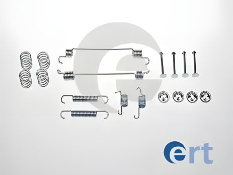Монтажний комплект гальмівних колодок FORD KA, DACIA SANDERO, PEUGEOT 206, ERT (310028) Монтажний комплект гальмівних колодок FORD KA, DACIA SANDERO, PEUGEOT 206, ERT (310028)