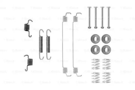 Монтажный к-кт тормозных колодок NISSAN KUBISTAR, RENAULT KANGOO, BOSCH (1987475264)