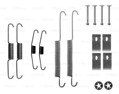 Монтажный к-кт тормозных колодок CHEVROLET GRAND, SUZUKI GRAND VITARA, SUZUKI VITARA, BOSCH (1987475307)