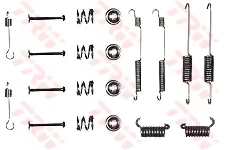 Монтажный комплект тормозных колодок TRW (SFK87) для FORD ORION, ESCORT Монтажный комплект тормозных колодок TRW (SFK87) для FORD ORION, ESCORT
