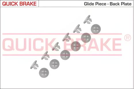 6859K QUICK BRAKE Ремкомплект механізма колодок ручника Skoda Roomster/VW Caddy II 95- 6859K QUICK BRAKE Ремкомплект механізма колодок ручника Skoda Roomster/VW Caddy II 95-