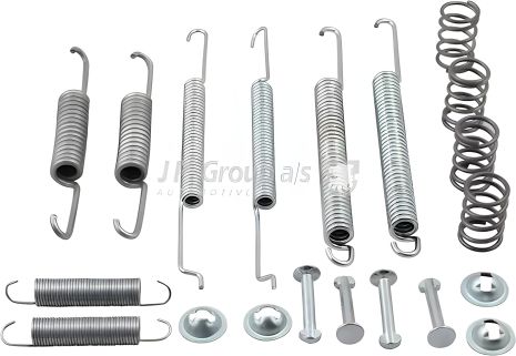 Монтажний комплект гальмівних колодок для VW CADDY, AUDI 100, VW GOLF, JP GROUP (1163950310) Монтажний комплект гальмівних колодок для VW CADDY, AUDI 100, VW GOLF, JP GROUP (1163950310)