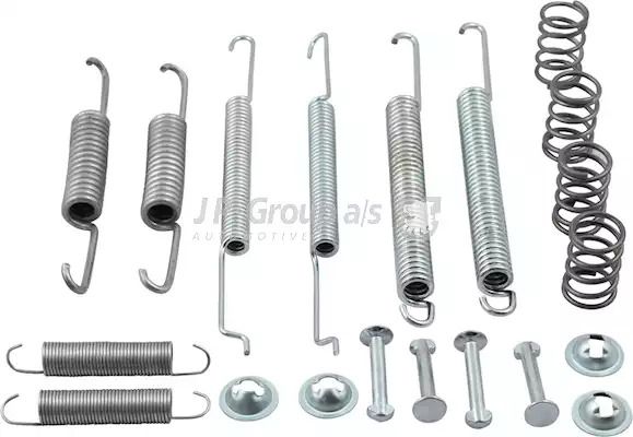 Монтажний к-кт гальмівних колодок VW CADDY, AUDI 100, VW GOLF, JP GROUP (1163950310) Монтажний к-кт гальмівних колодок VW CADDY, AUDI 100, VW GOLF, JP GROUP (1163950310)