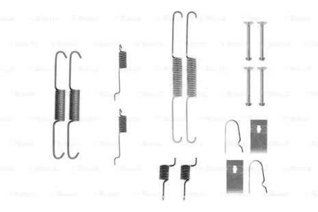 Монтажный к-кт тормозных колодок NISSAN ALMERA, NISSAN PRIMERA, BOSCH (1987475287)