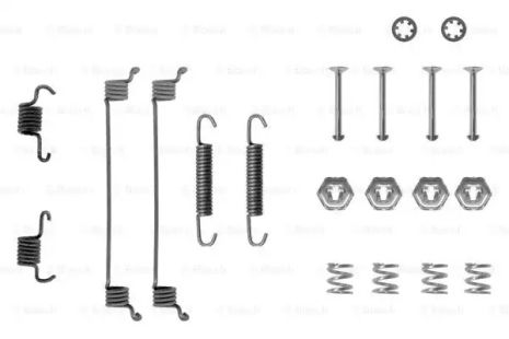 Монтажный к-кт тормозных колодок PEUGEOT 306, CITROËN ZX, RENAULT TWINGO, BOSCH (1987475116)