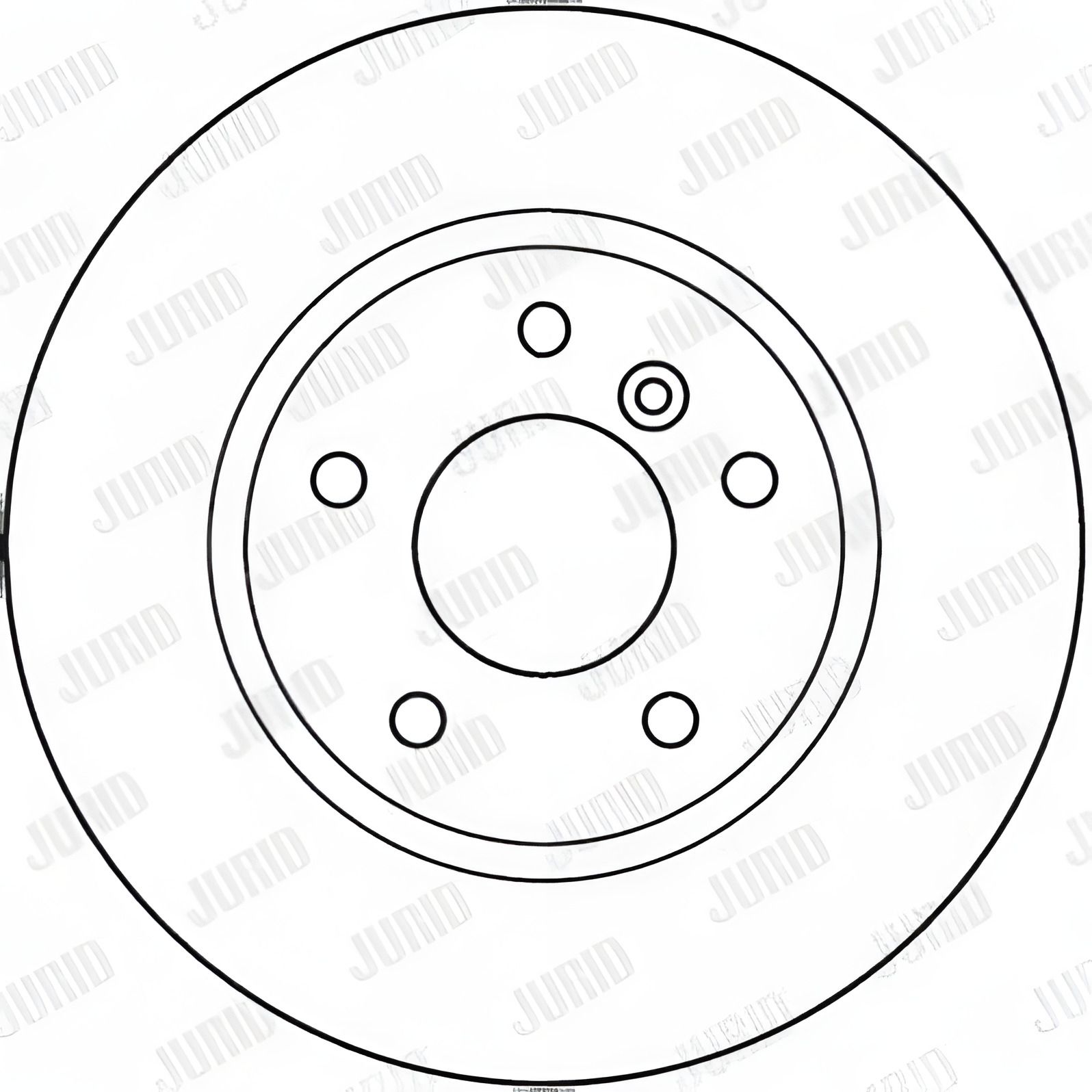 Диск гальмівний LAND ROVER, JURID (562110JC) Диск гальмівний LAND ROVER, JURID (562110JC)