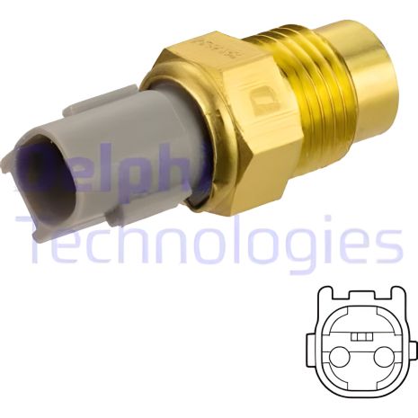 Температурний датчик DELPHI (LEXUS RX, TOYOTA CAMRY, TS10524)