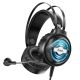 Hoco W101 Streamer Gaming Headphones LED Black