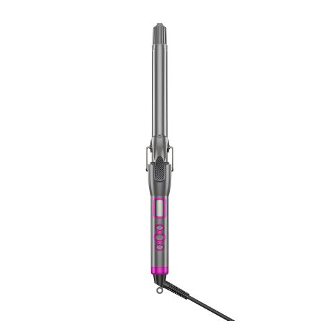Електрична плойка для волосся Hoco HP43 із цифровим дисплеєм, 120–220°C gray Електрична плойка для волосся Hoco HP43 із цифровим дисплеєм, 120–220°C gray