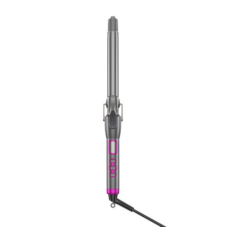 Електрична плойка для волосся Hoco HP43 із цифровим дисплеєм, 120–220°C gray Електрична плойка для волосся Hoco HP43 із цифровим дисплеєм, 120–220°C gray