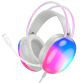 Навушники HOCO W109 Plus Rich USB, 2m, LED, 7.1 channel gaming headphones WHITE Навушники HOCO W109 Plus Rich USB, 2m, LED, 7.1 channel gaming headphones WHITE