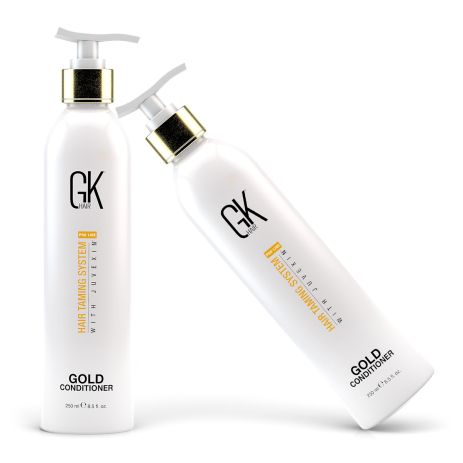 Золотой кондиционер GKhair (Global Keratin) Gold Conditioner для поврежденных волос, 250 мл