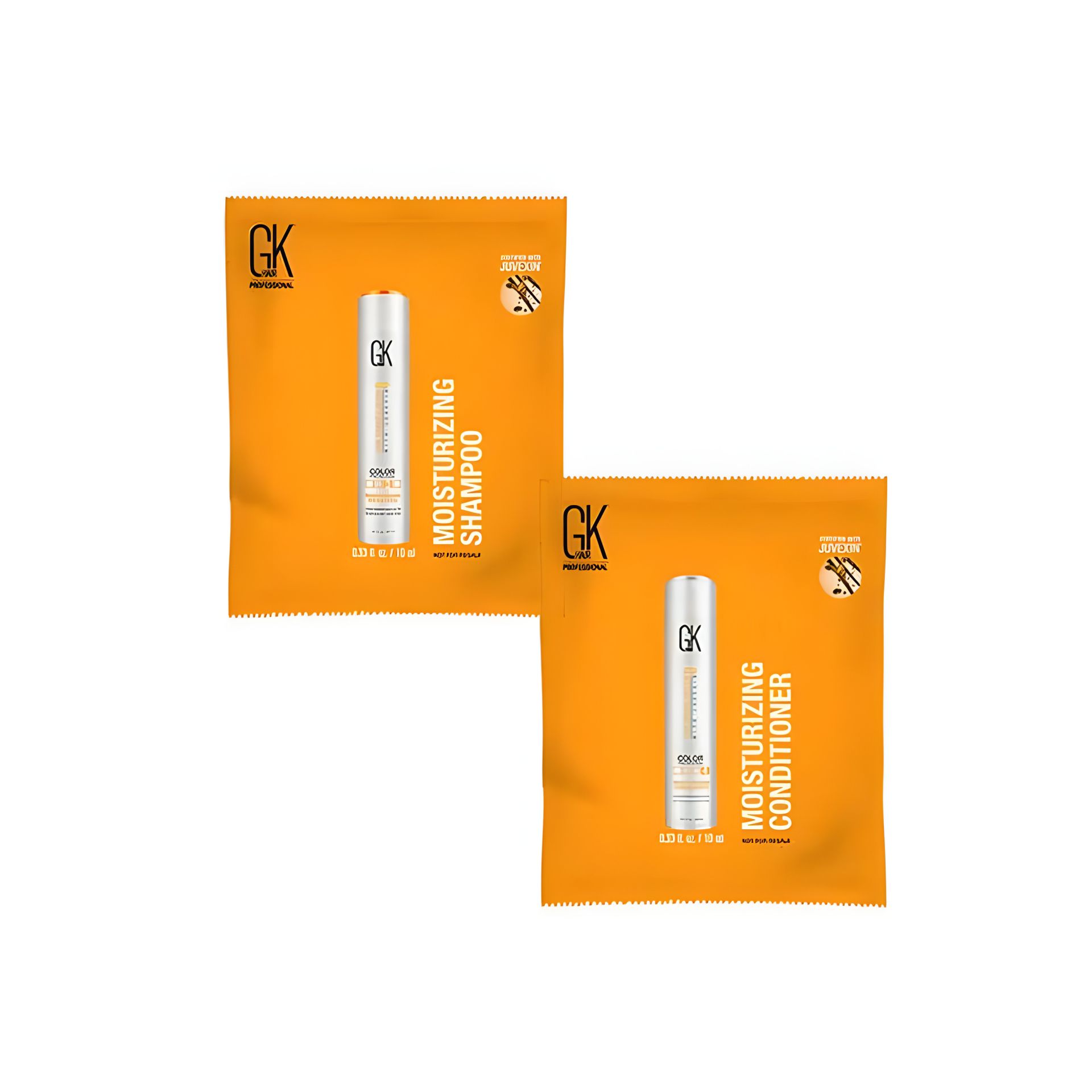 Набор из увлажняющего шампуня и кондиционера, 10+10 мл, GKhair Global Keratin Набор из увлажняющего шампуня и кондиционера, 10+10 мл, GKhair Global Keratin