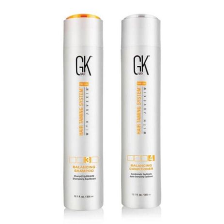 Набор GKhair Global Keratin Balancing балансирующие шампунь и кондиционер 2х300 мл