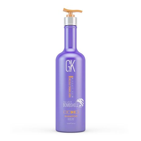 Шампунь GKhair Silver Bombshell Shampoo для блондированных волос с фиолетовым пигментом 710 мл