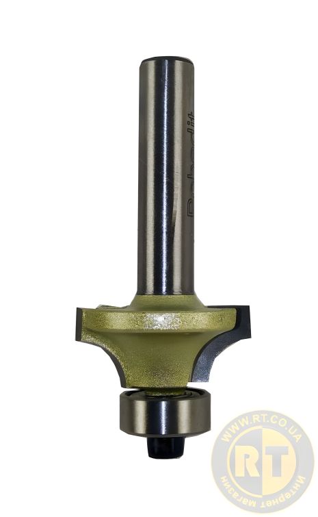 Кромкова фреза калювальна D-24,7 мм, R-6 мм, d-6 мм, Pobedit P-1017-06-06