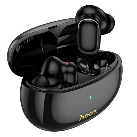 Навушники HOCO EQ17 Praise true wireless ANC noise cancelling BT headset, BT5.4, 40mAh, 400mAh, 7h, black