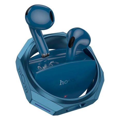 Навушники HOCO EW70 Glory true wireless BT headset, BT5.5, 35mAh, 300mAh, 6h, navy-blue Навушники HOCO EW70 Glory true wireless BT headset, BT5.5, 35mAh, 300mAh, 6h, navy-blue