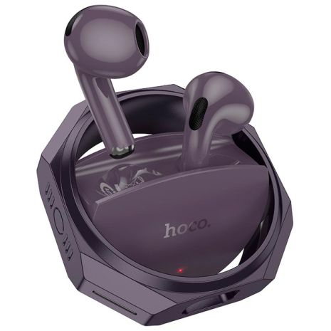 Навушники HOCO EW70 Glory true wireless BT headset, BT5.5, 35mAh, 300mAh, 6h, black-purple