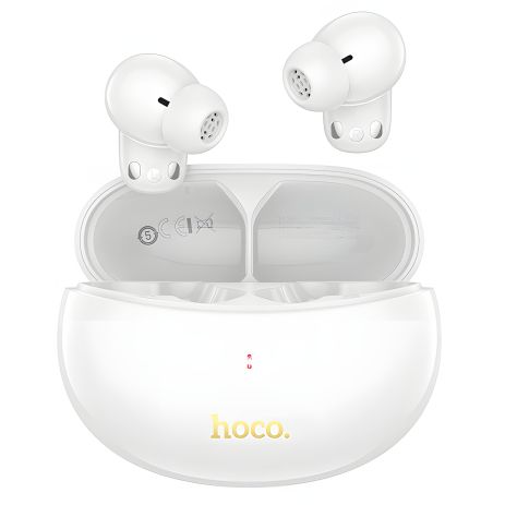 Наушники HOCO EQ17 Praise true wireless ANC noise cancelling BT headset |BT5.4, 40/400mAh, 7h| white Наушники HOCO EQ17 Praise true wireless ANC noise cancelling BT headset |BT5.4, 40/400mAh, 7h| white