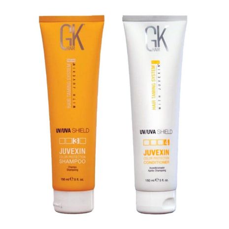 Набор для окрашенных волос "Защита Цвета" GKhair Color Shield шампунь и кондиционер 2х150 мл Набор для окрашенных волос "Защита Цвета" GKhair Color Shield шампунь и кондиционер 2х150 мл