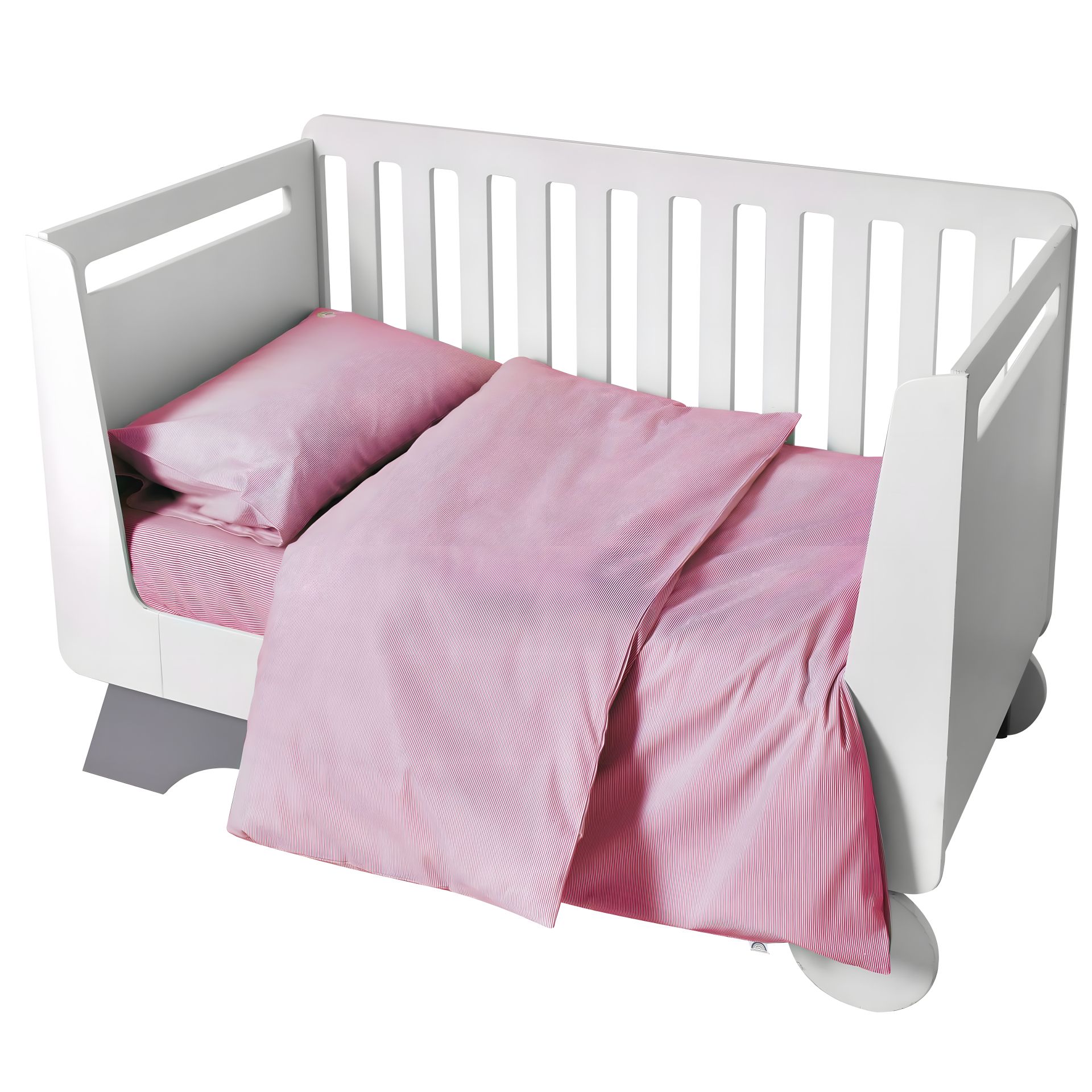 Детский постельный комплект с вышивкой, хлопок розовый PAPAELLA (8-35772*003) Детский постельный комплект с вышивкой, хлопок розовый PAPAELLA (8-35772*003)