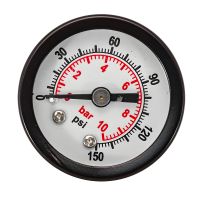 Индикатор давления (манометр) 1/4" 10bar (D-40мм) FORSAGE F-Y40-2