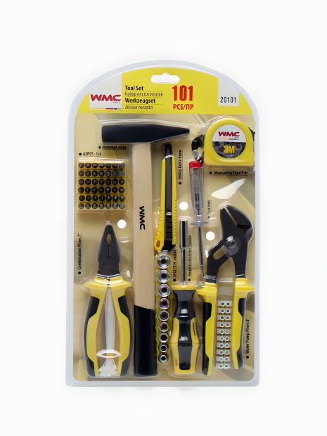 101-елементний набір інструментів 1/4" (6гр.) WMC TOOLS WT-20101