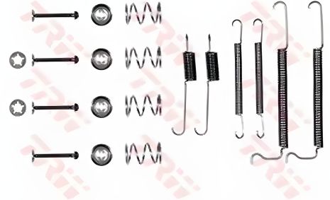 Монтажний комплект гальм OPEL KADETT, OPEL CORSA, TRW (SFK115)