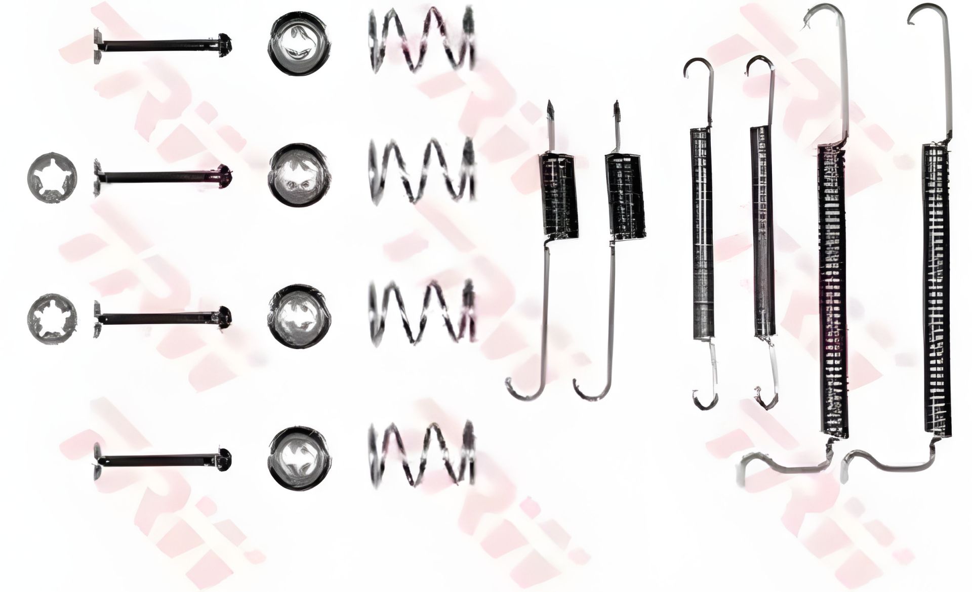 Монтажний комплект гальм OPEL KADETT, OPEL CORSA, TRW (SFK115) Монтажний комплект гальм OPEL KADETT, OPEL CORSA, TRW (SFK115)