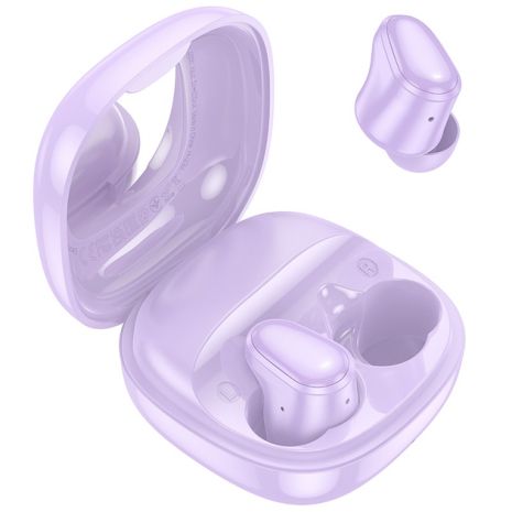 Навушники бездротові TWS HOCO EQ13, BT5.3, 40mAh, 400mAh, 7h, mic, purple