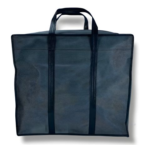 Екосумка зі спанбонду для зберігання та перенесення речей, сіра