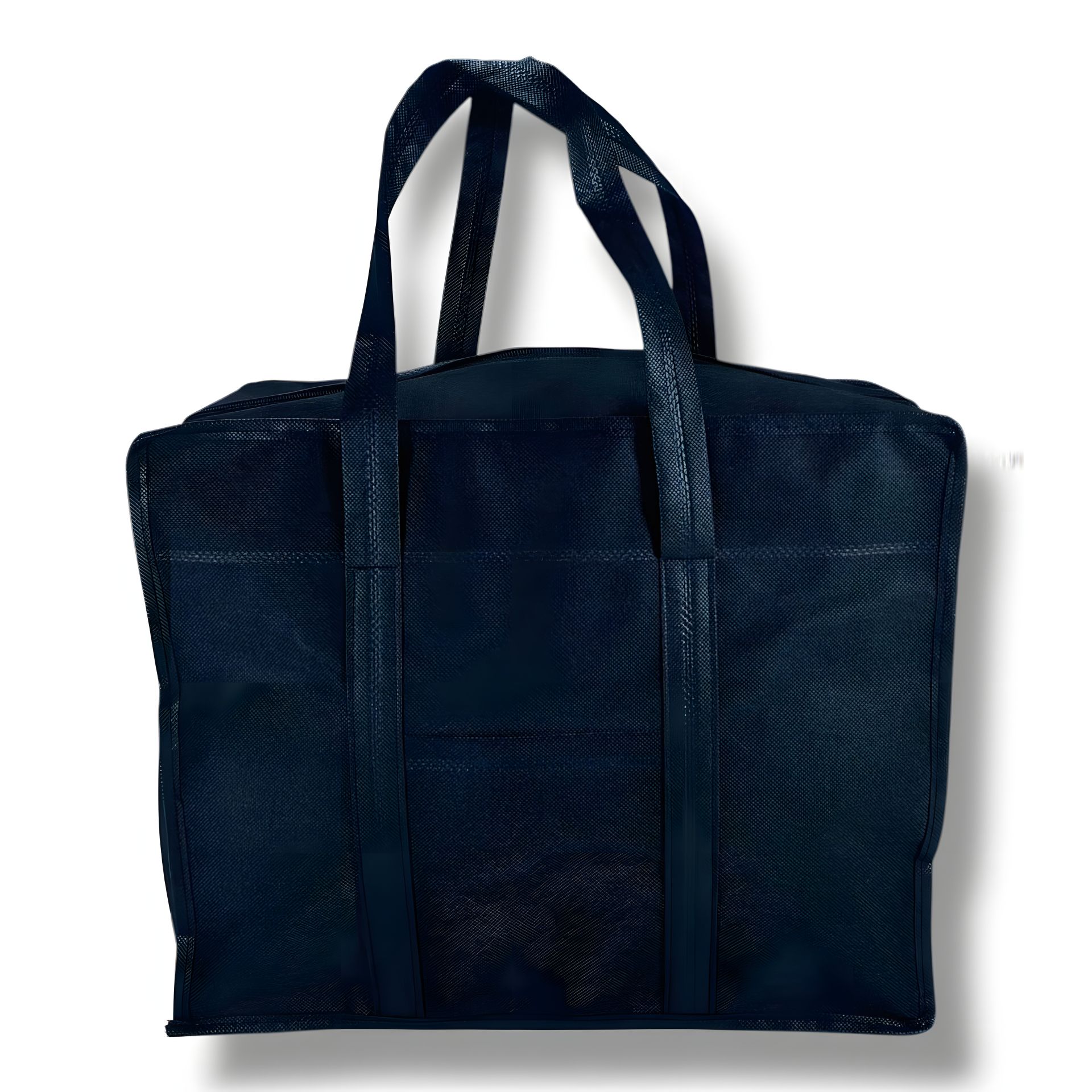 Эко-сумка для хранения вещей из черного спанбонда Эко-сумка для хранения вещей из черного спанбонда