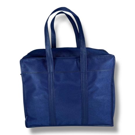 Экологическая сумка для хранения и транспортировки вещей в синем цвете Экологическая сумка для хранения и транспортировки вещей в синем цвете