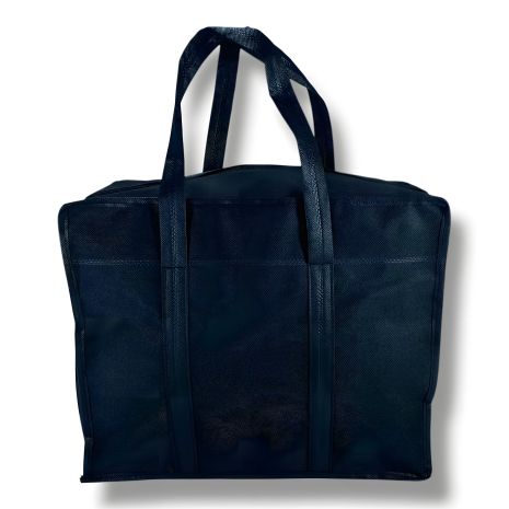 Чорна екологічна сумка для зберігання та транспортування речей