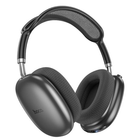 Бездротові навушники Hoco W55, накладні, BT5.0, AUX, 300mAh, 20h, deep space gray