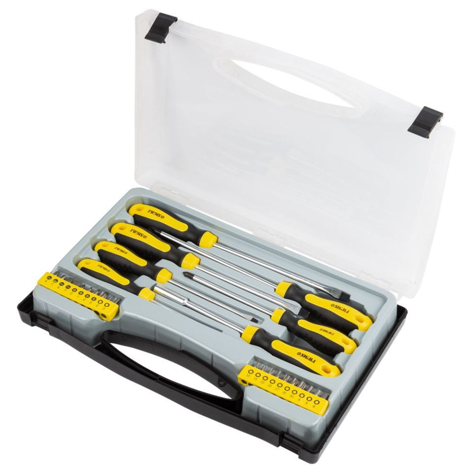 Набор отверток + биты 27шт CrV (кейс) SIGMA 4001061 Набор отверток + биты 27шт CrV (кейс) SIGMA 4001061