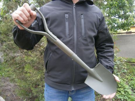 Shovel MFH 27018, «Typ II», с D-образной ручкой Max Fuchs, Германия.