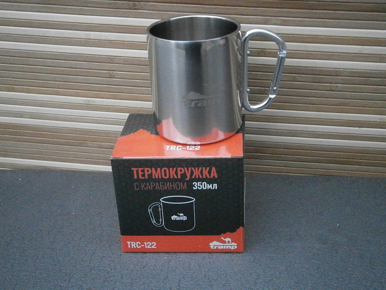Бродяга TRC-122 с карабином 350 мл Бродяга TRC-122 с карабином 350 мл