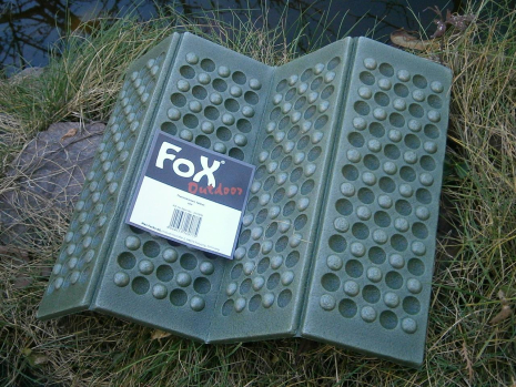 Сидушка туристична Fox Outdoor 31787В складна, оливкова.