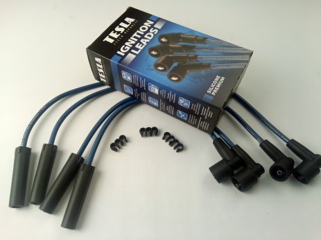 Провода зажигания ВАЗ 2110 8кл., 1118 8кл., TESLA (T395S) силикон (2111-3707010) Провода зажигания ВАЗ 2110 8кл., 1118 8кл., TESLA (T395S) силикон (2111-3707010)