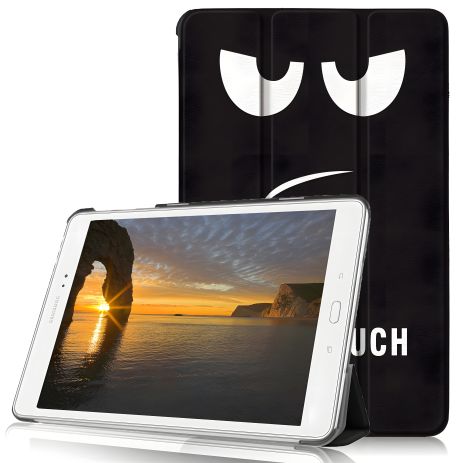 Чохол на Samsung Galaxy Tab A 9.7 T550 T555 HardPrinted с надписью Не чіпай Мій Планшет