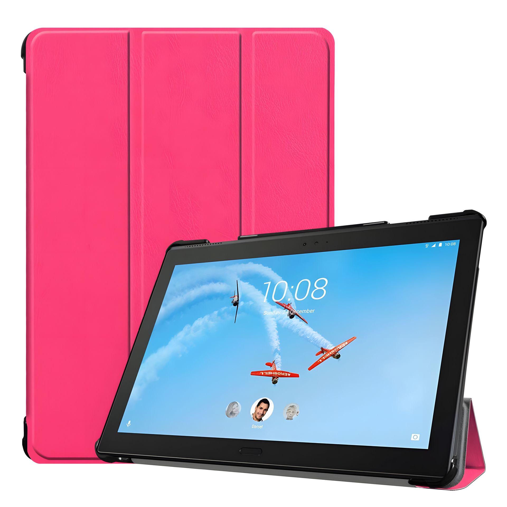 Рожевий чохол HardCase для Lenovo Tab P10 TB-X705 Рожевий чохол HardCase для Lenovo Tab P10 TB-X705