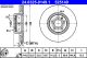 Диск тормозной AUDI A6, ATE (24032501491)