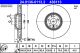 Диск тормозной BMW X6, BMW X5, ATE (24013601132)