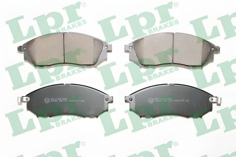 Комплект дискових гальмівних колодок RENAULT KOLEOS, НІССАН NP300, LPR (05P1406)