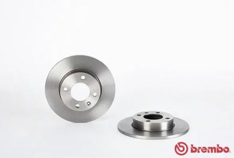 Диск гальмівний SEAT IBIZA, AUDI 80, VW POLO, BREMBO (08263134)
