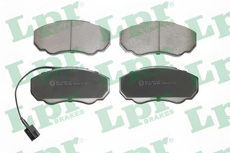 Тормозные колодки комплект, дисковый тормоз PEUGEOT BOXER, FIAT DUCATO, LPR (05P966) Тормозные колодки комплект, дисковый тормоз PEUGEOT BOXER, FIAT DUCATO, LPR (05P966)