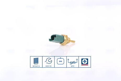 Температурний датчик для FORD KA, SUZUKI SPLASH, SUBARU JUSTY, NISSENS (207004)